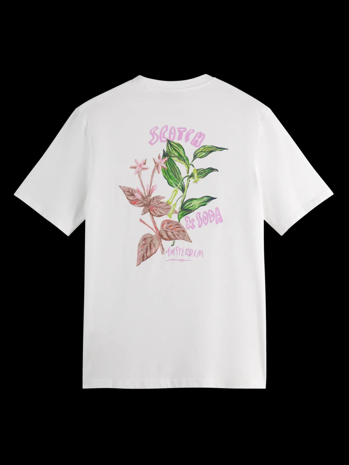Outlet Front and back artwork t-shirt T-shirts & Polo Shirts