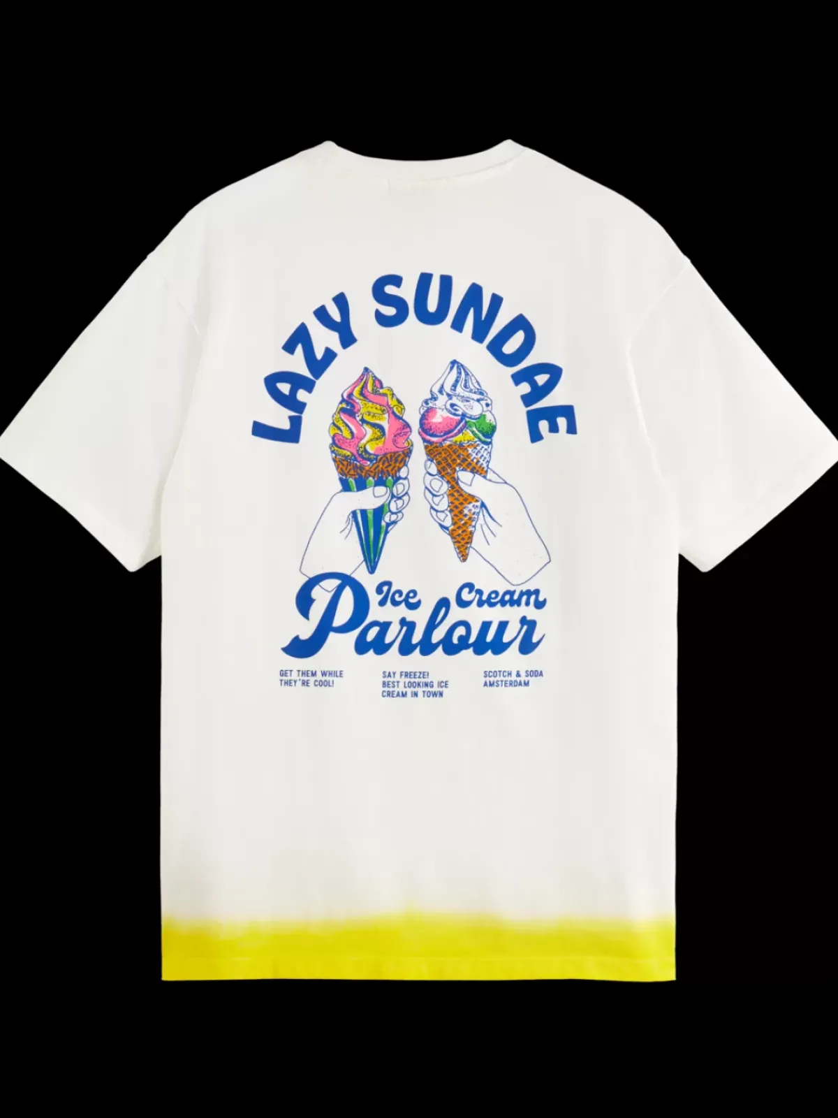 Outlet Front back artwork t-shirt T-shirts & Polo Shirts
