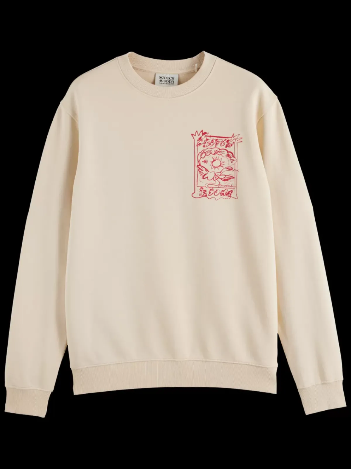Online Front chest artwork sweatshirt Sweatshirts & Hoodies