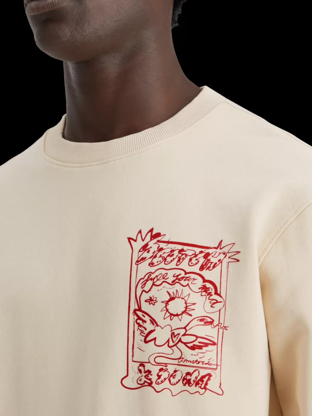 Online Front chest artwork sweatshirt Sweatshirts & Hoodies