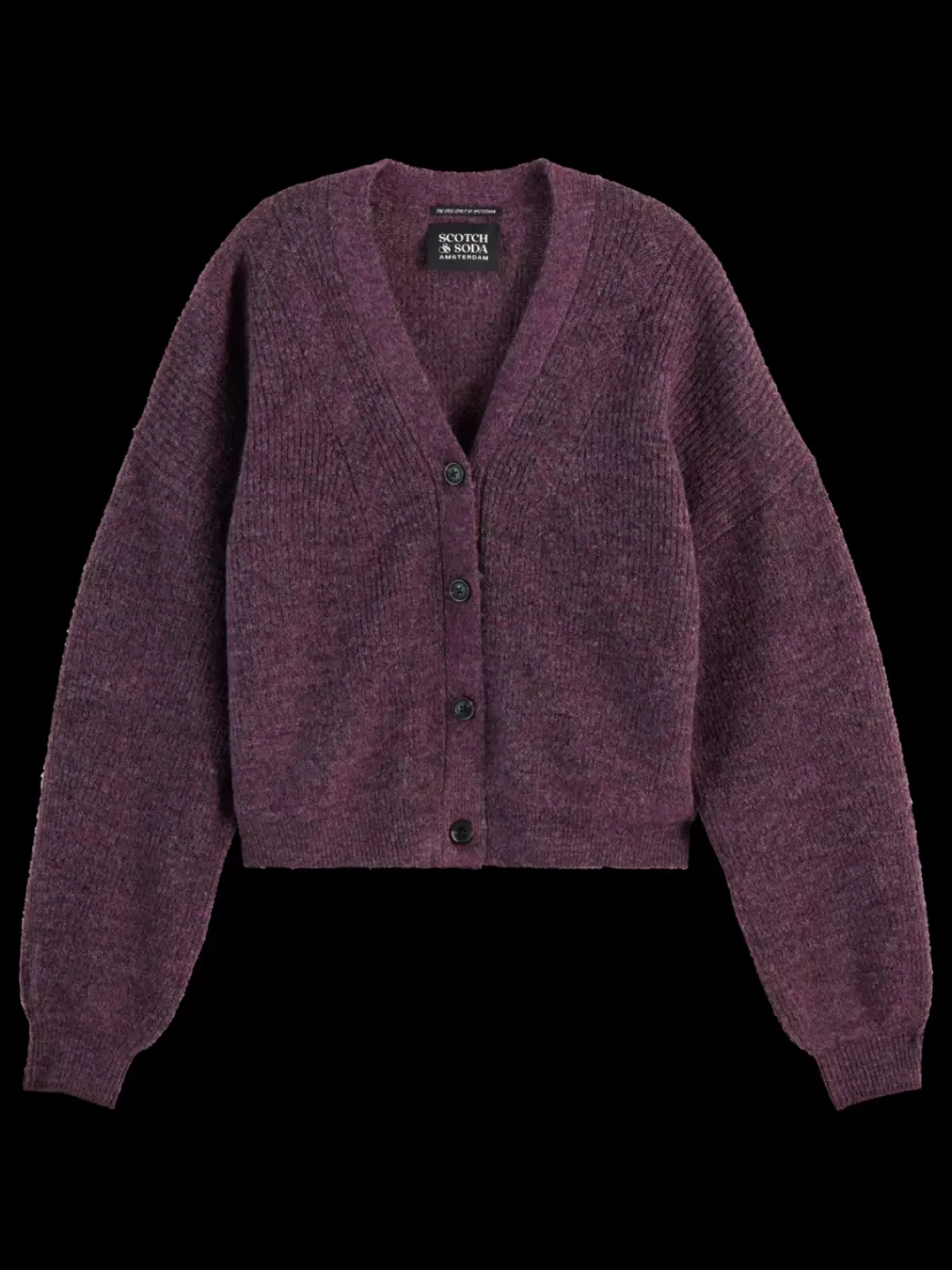 Sale FUZZY RELAXED CARDIGAN Women Knitwear