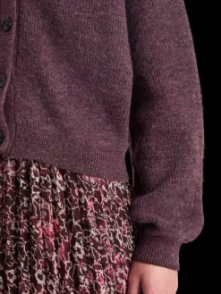 Sale FUZZY RELAXED CARDIGAN Women Knitwear