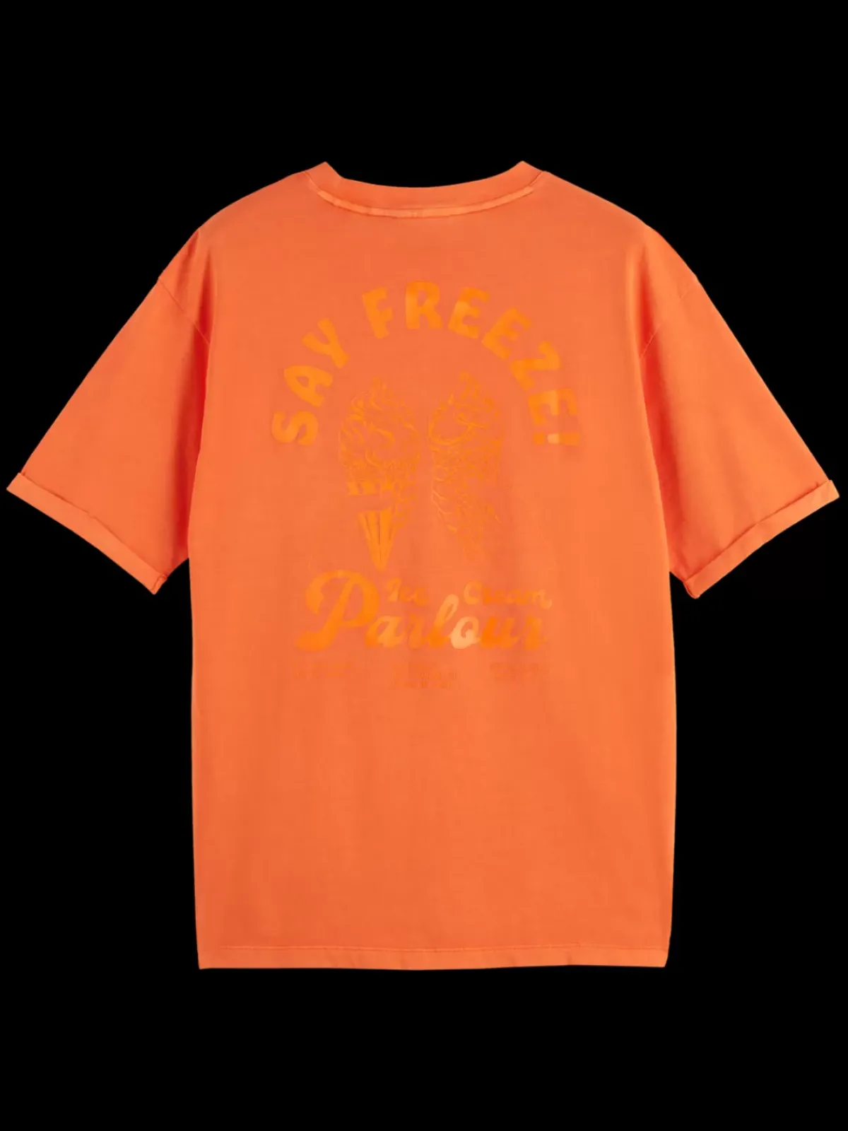 Fashion Garment dye artwork t-shirt T-shirts & Polo Shirts