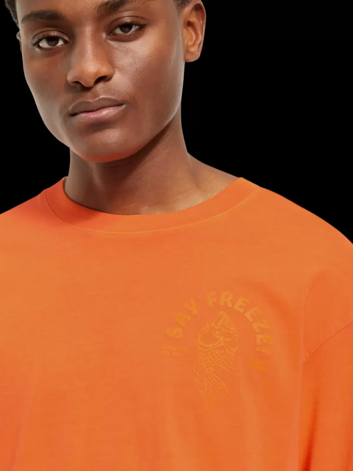 Fashion Garment dye artwork t-shirt T-shirts & Polo Shirts