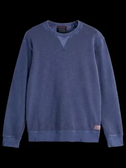 Sale GARMENT DYED STRUCTURED SWEATSHIRT Sweatshirts & Hoodies