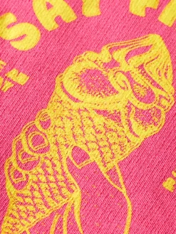 New Garment-dyed artwork sweatshirt Sweatshirts & Hoodies