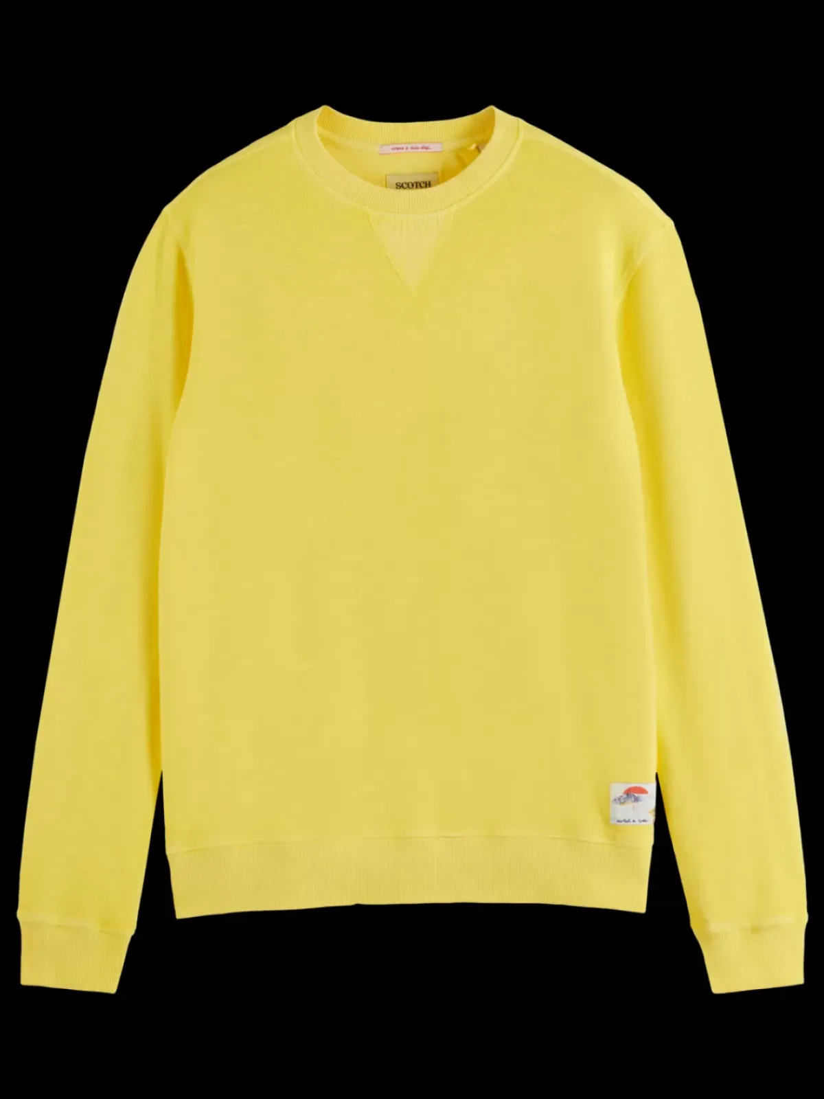 Hot Garment-dyed structured sweatshirt Sweatshirts & Hoodies