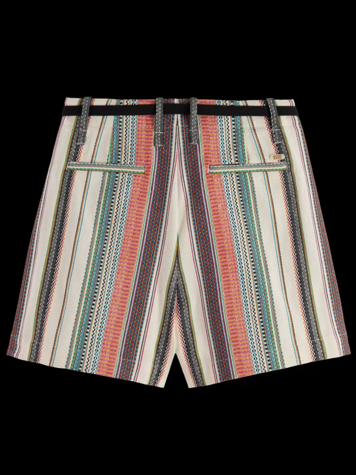 Fashion HIGH RISE CRAFTED STRIPE SHORT Women Skirts & Shorts