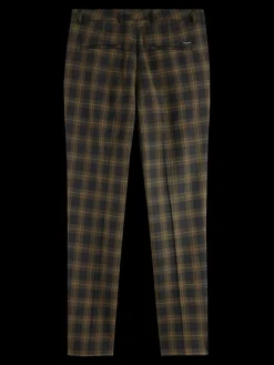 Online Irving - yarn-dyed tailored  check chino Pants