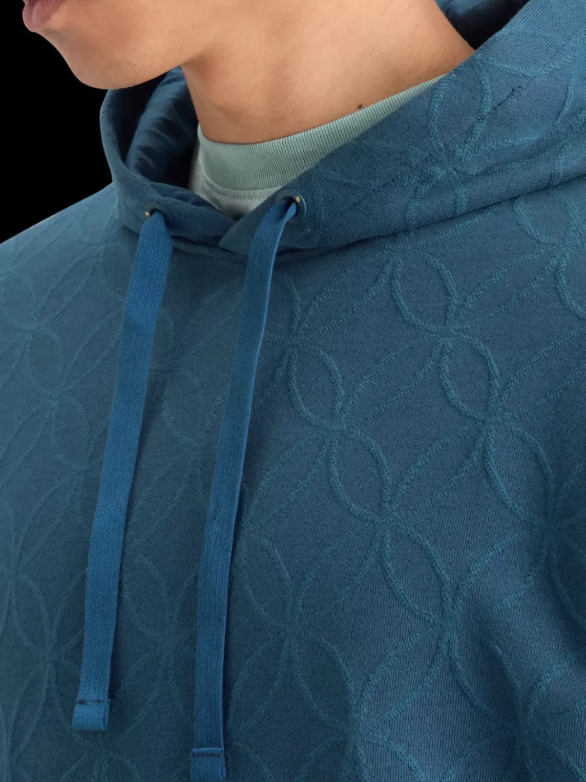 Clearance JACQUARD TERRY HOODIE Sweatshirts & Hoodies