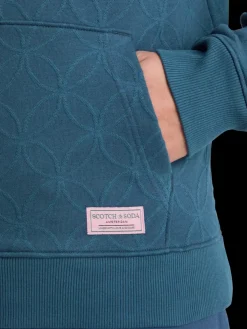 Clearance JACQUARD TERRY HOODIE Sweatshirts & Hoodies