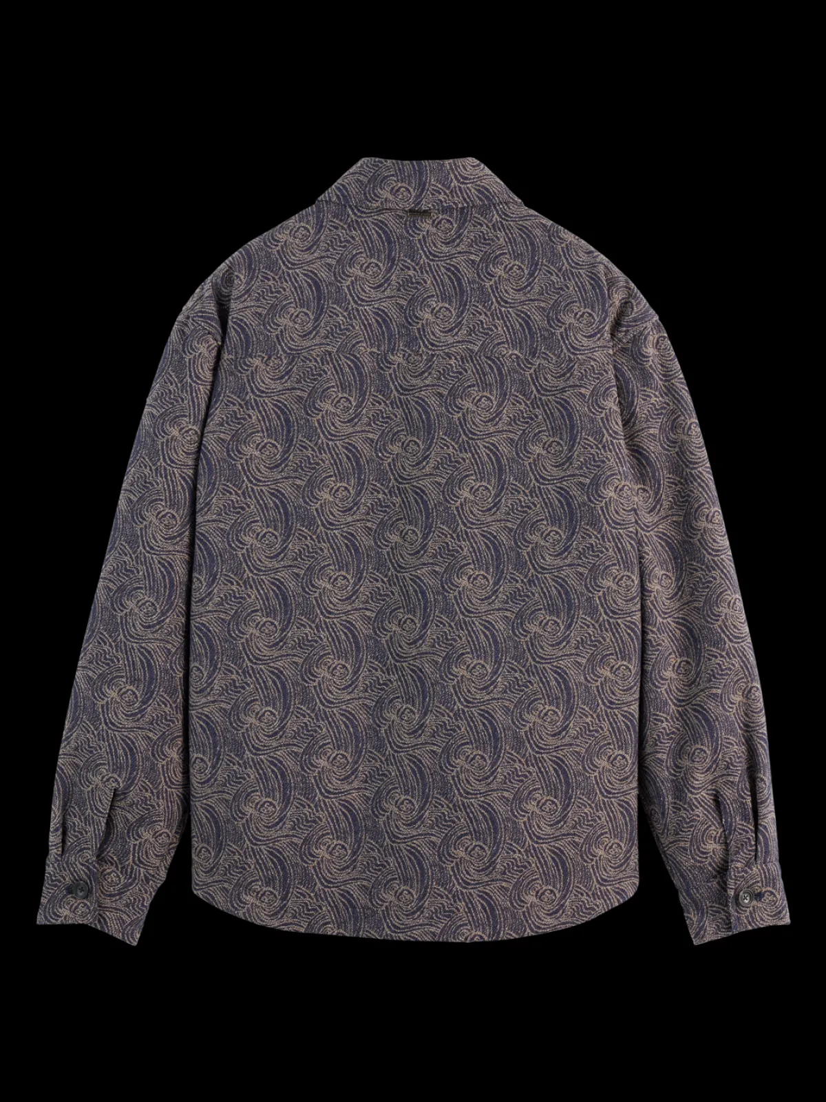 Sale JACQUARD WOOL-BLEND OVERSHIRT Jackets & Coats