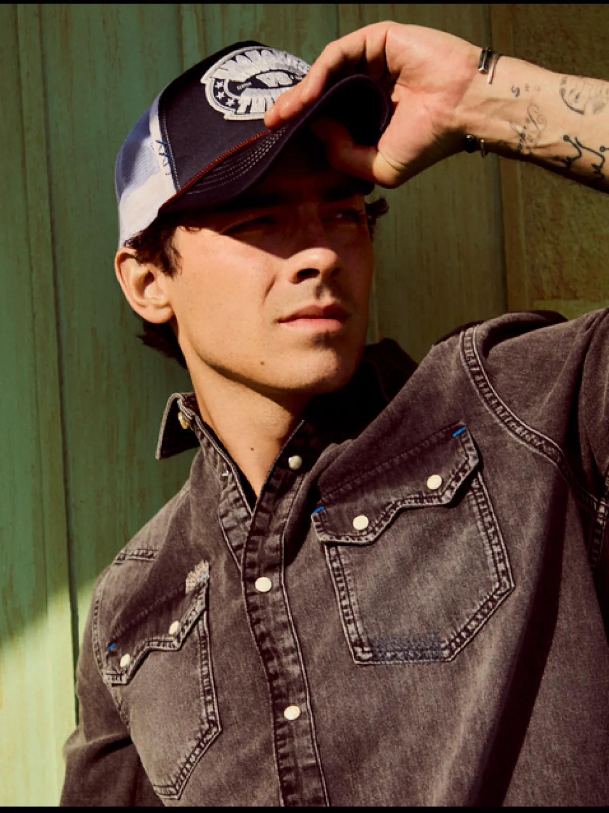 Hot JOE JONAS X SCOTCH SODA EMBROIDERED ARTWORK TRUCKER CAP Hats, Scarves & Gloves|Joe Jonas