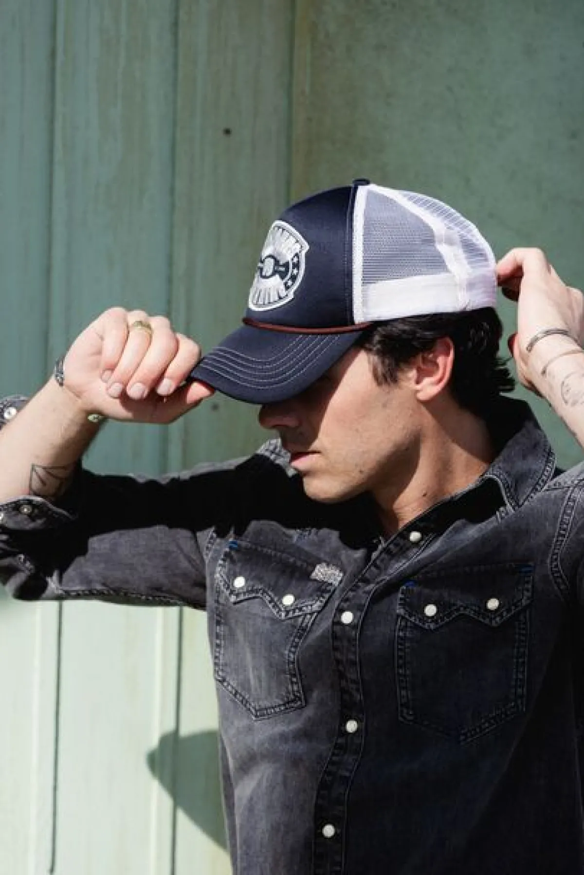 Hot JOE JONAS X SCOTCH SODA EMBROIDERED ARTWORK TRUCKER CAP Hats, Scarves & Gloves|Joe Jonas