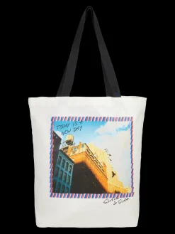 Discount JOE JONAS X SCOTCH SODA PRINTED CANVAS TOTE Joe Jonas