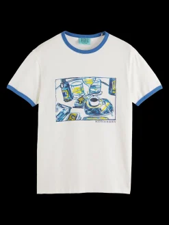 Clearance JOE JONAS X SCOTCH SODA RINGER T-SHIRT T-shirts & Polo Shirts|Joe Jonas