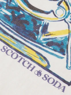 Clearance JOE JONAS X SCOTCH  SODA RINGER T-SHIRT T-shirts & Polo Shirts|Joe Jonas