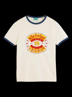Clearance JOE JONAS X SCOTCH  SODA RINGER T-SHIRT T-shirts & Polo Shirts|Joe Jonas
