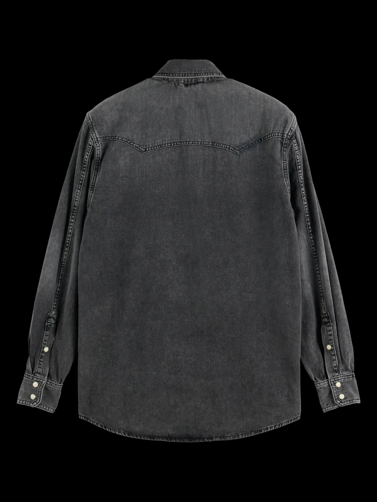 Best JOE JONAS X SCOTCH SODA WESTERN SHIRT - VINTAGE BLACK Shirts|Joe Jonas