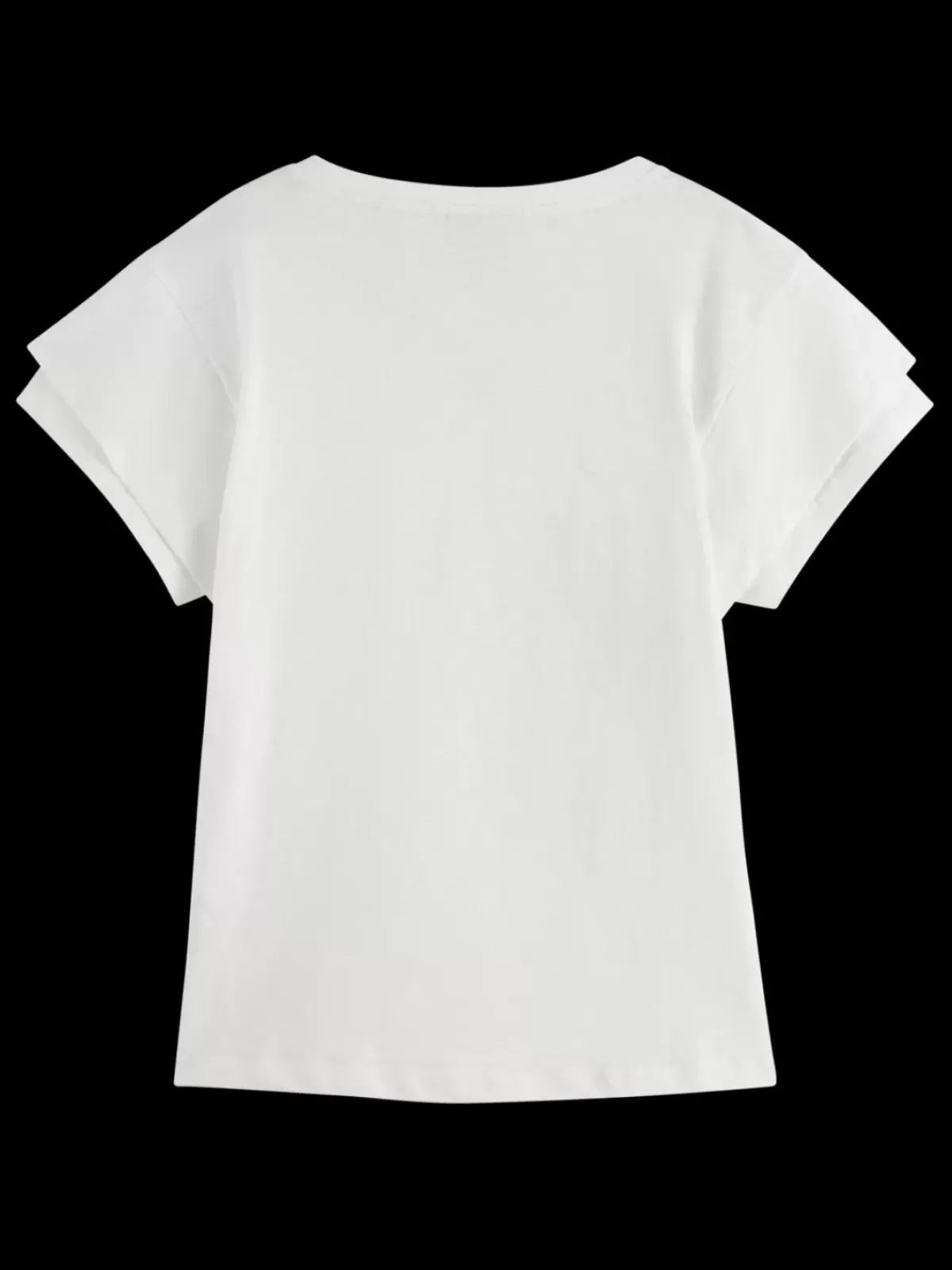 Sale LAYERED SLEEVE BOAT NECK T-SHIRT Women Tops & T-shirts