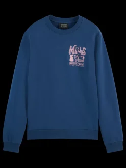 Outlet LEFT CHEST ARTWORK SWEATSHIRT Sweatshirts & Hoodies