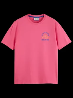 Fashion Left chest artwork t-shirt T-shirts & Polo Shirts