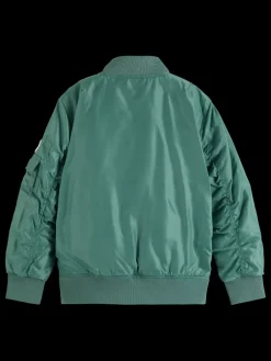 Sale LIGHT WEIGHT PADDED OVERSIZED BOMBER JACKET Kids/BOY Jackets & Coats
