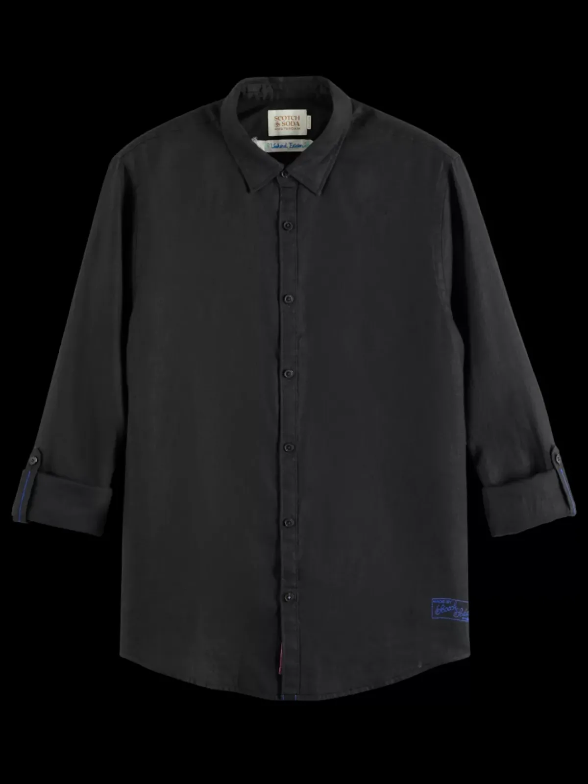 New Linen shirt with roll-up Shirts
