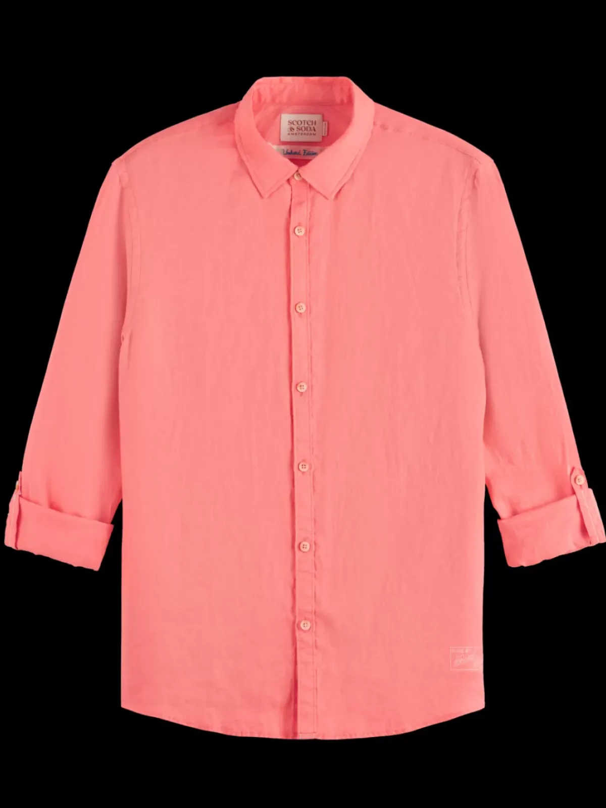New Linen shirt with roll-up Shirts