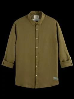 New Linen shirt with roll-up Shirts