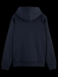 Fashion LOGO BADGE ZIP-THROUGH HOODIE Sweatshirts & Hoodies
