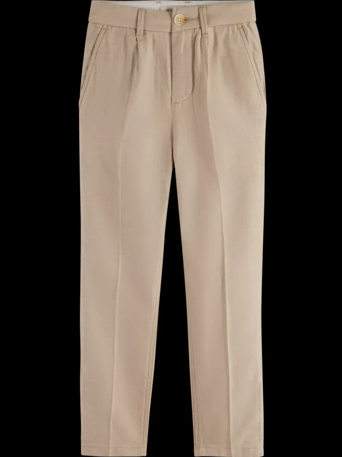 New Loose-tapered-fit - cotton linen twill jogger Kids/BOY Pants