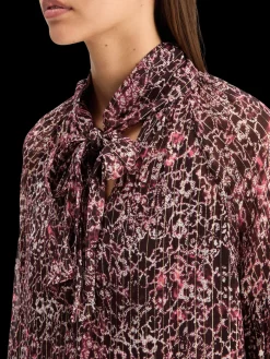 Best LUREX TOP WITH BOW NECK Women Blouses & Shirts