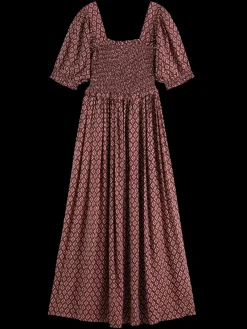Hot MAXI DRESS WITH SMOCK Women Dresses & Jumpsuits