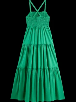 Discount MAXI DRESS WITH SMOCK DETAIL Women Dresses & Jumpsuits