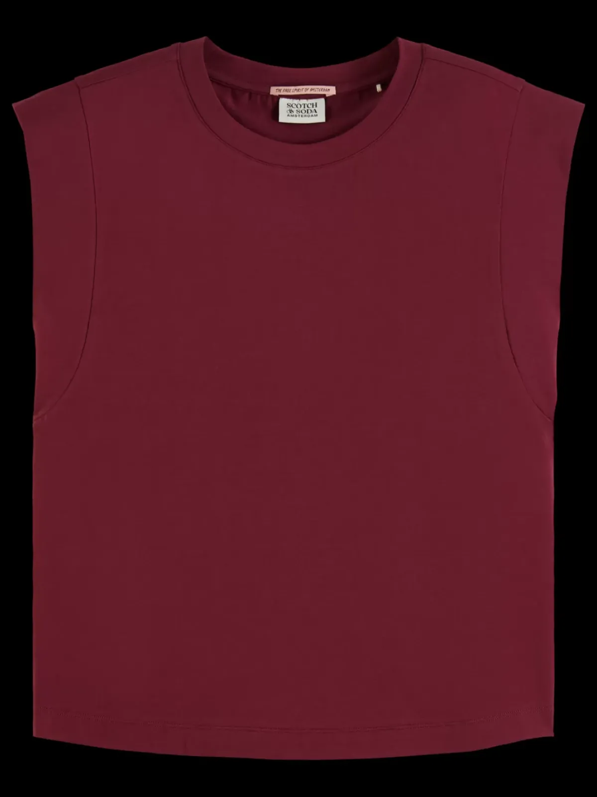 Outlet Mercerised t-shirt with shoulder detail Women Tops & T-shirts