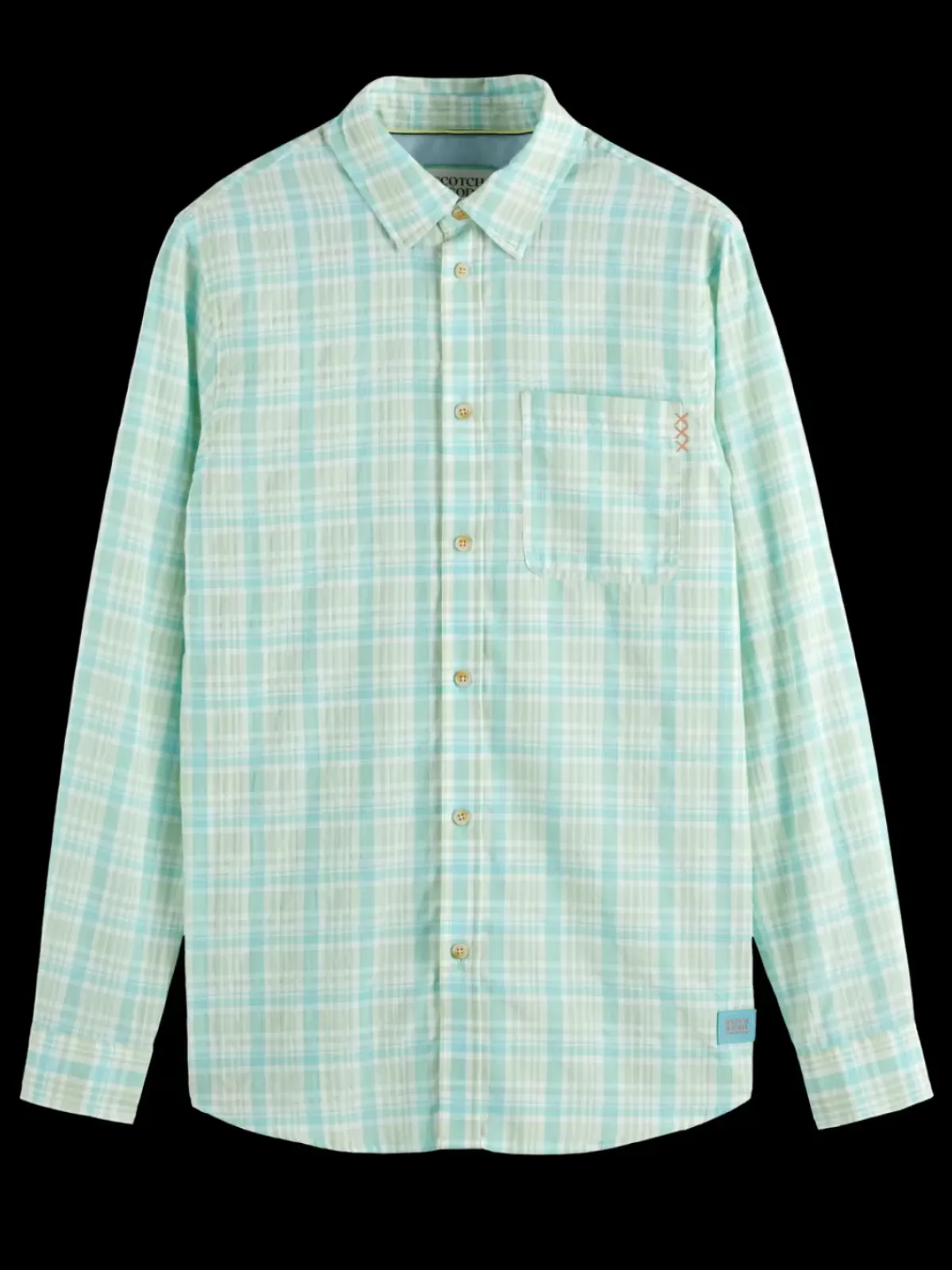 Sale Neon check shirt Shirts