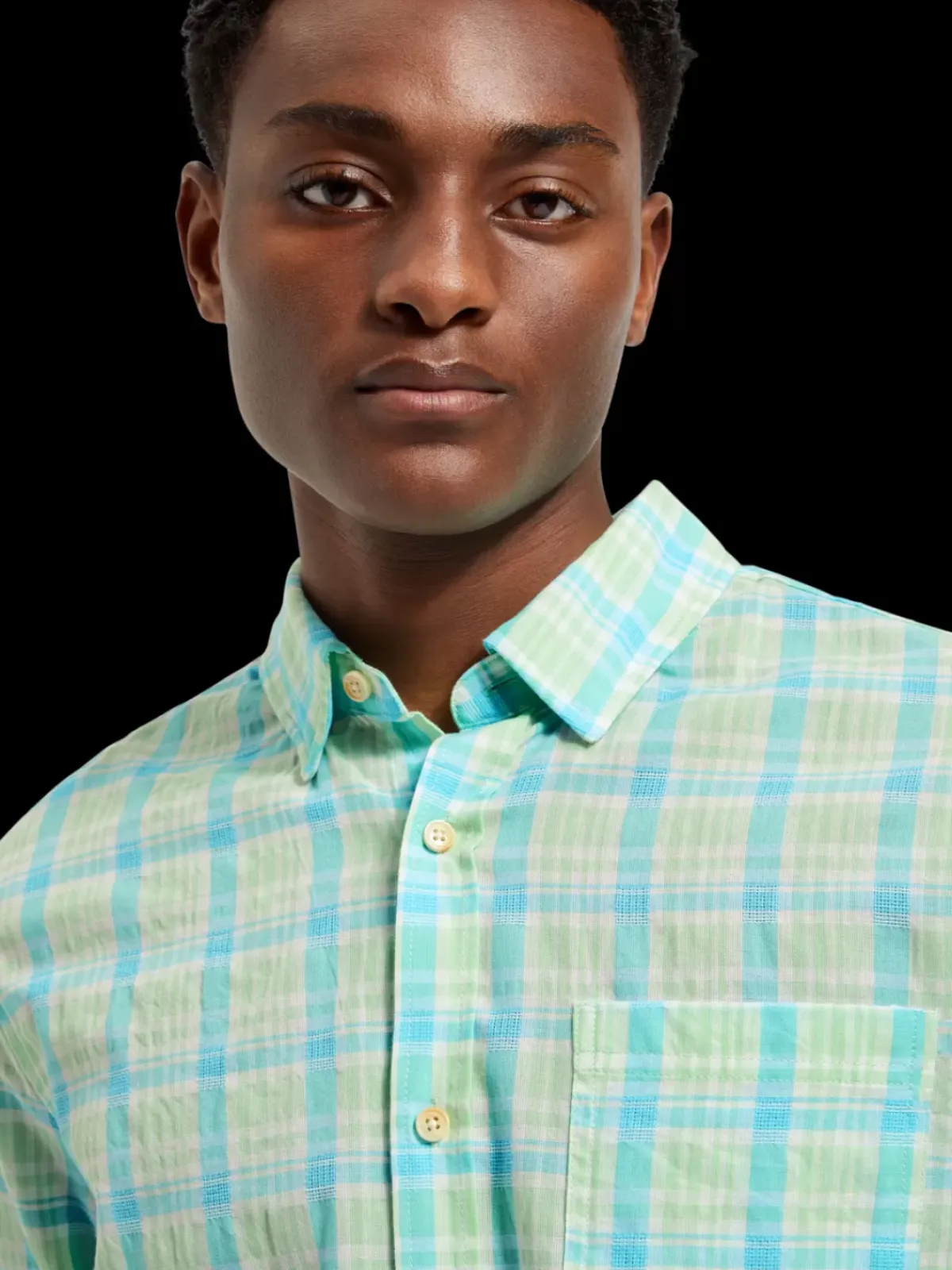 Sale Neon check shirt Shirts