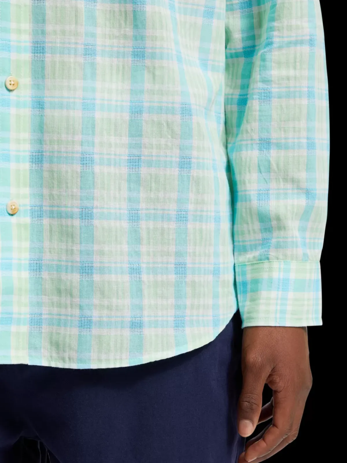 Sale Neon check shirt Shirts