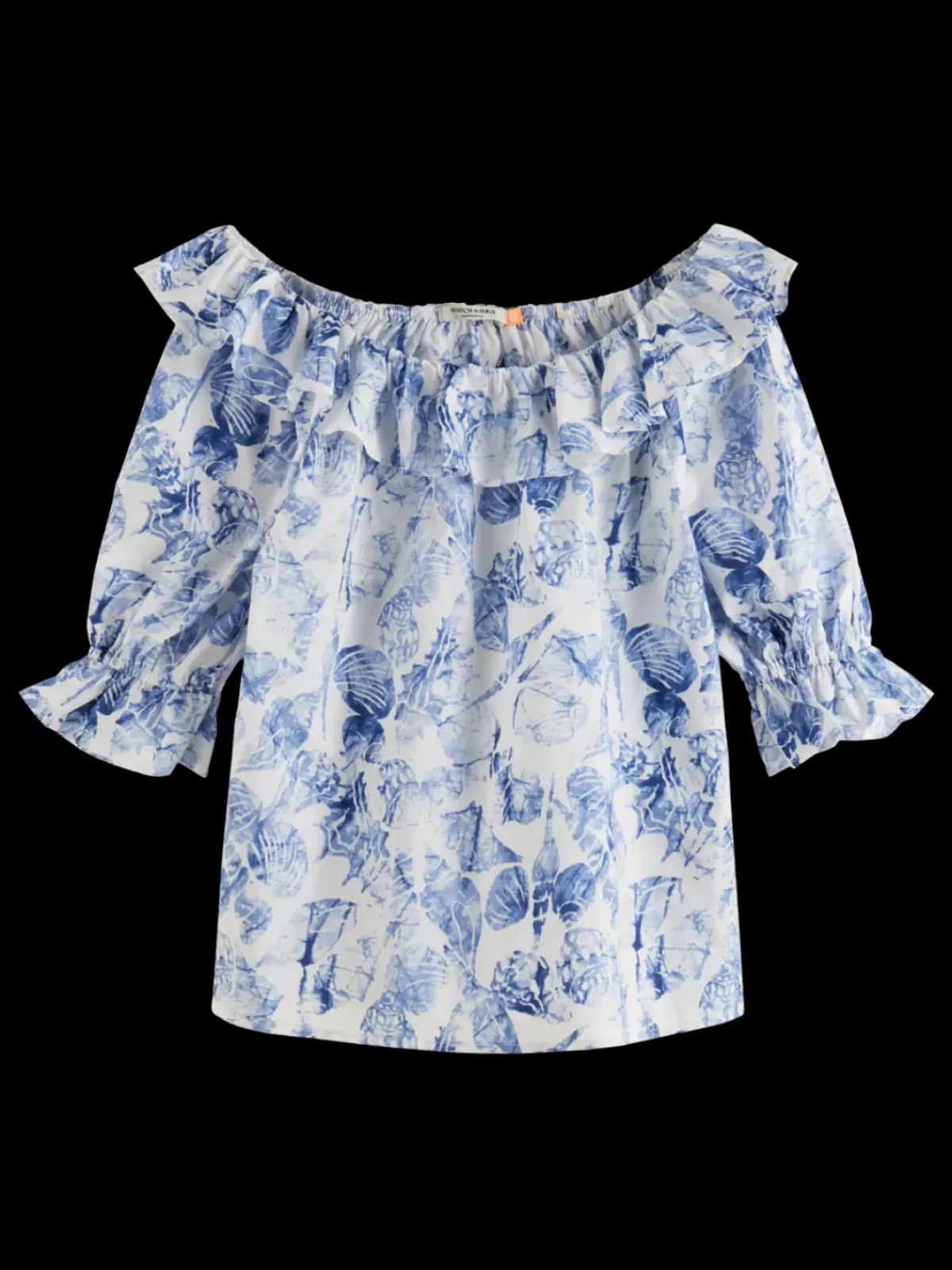 Hot OFF SHOULDER TOP WITH RUFFLES Women Tops & T-shirts
