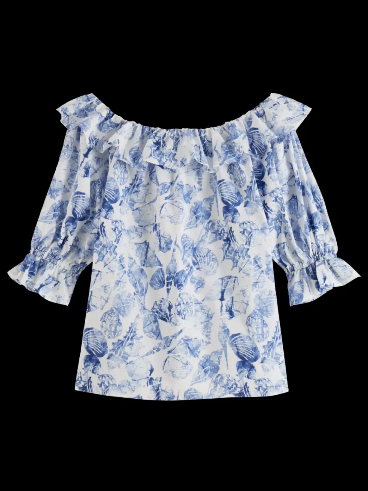 Hot OFF SHOULDER TOP WITH RUFFLES Women Tops & T-shirts