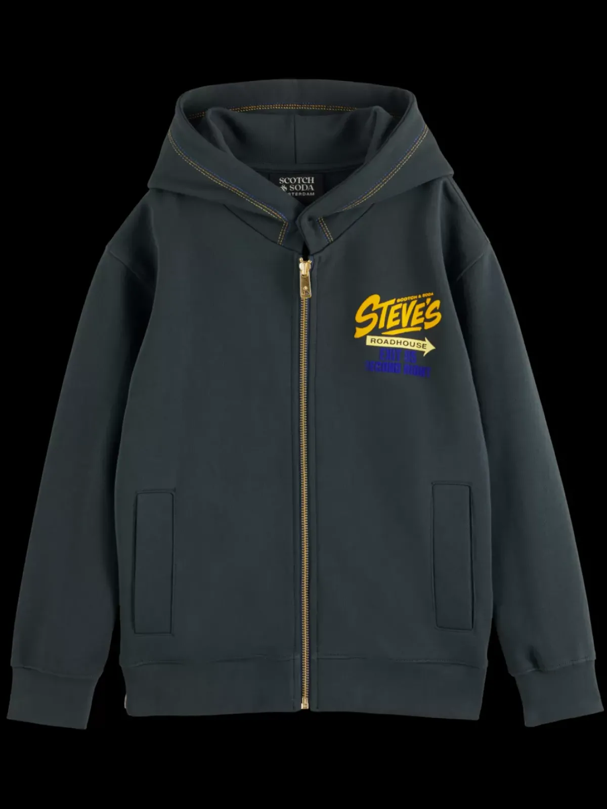 Outlet OVERSIZED ARTWORK ZIP THROUGH HOODIE Kids/BOY Sweatshirts & Hoodies