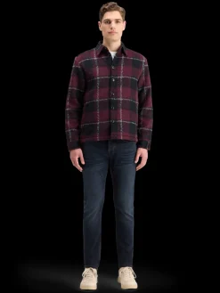 Fashion PADDED FLANNEL OVERSHIRT Jackets & Coats