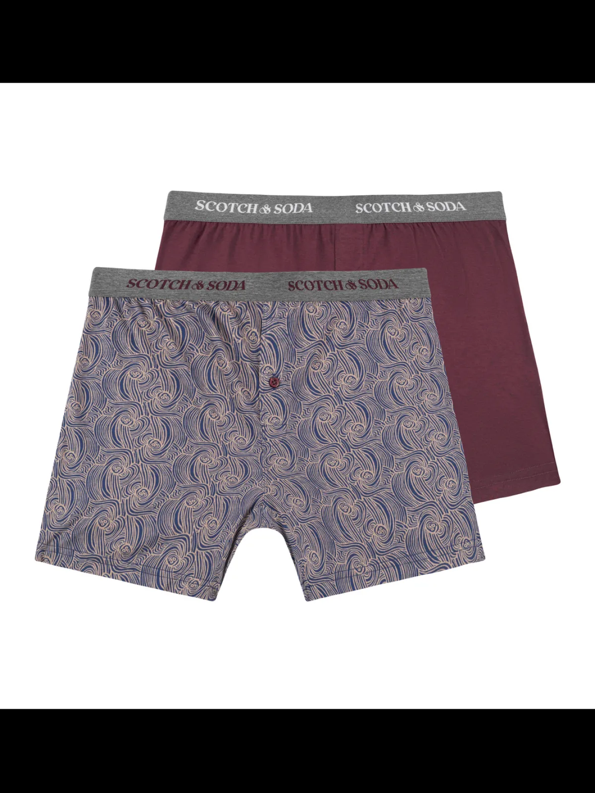 Hot 2PK MENS COTTON MODAL KNIT BOXER BRIEF UNDERWEAR Underwear & Socks