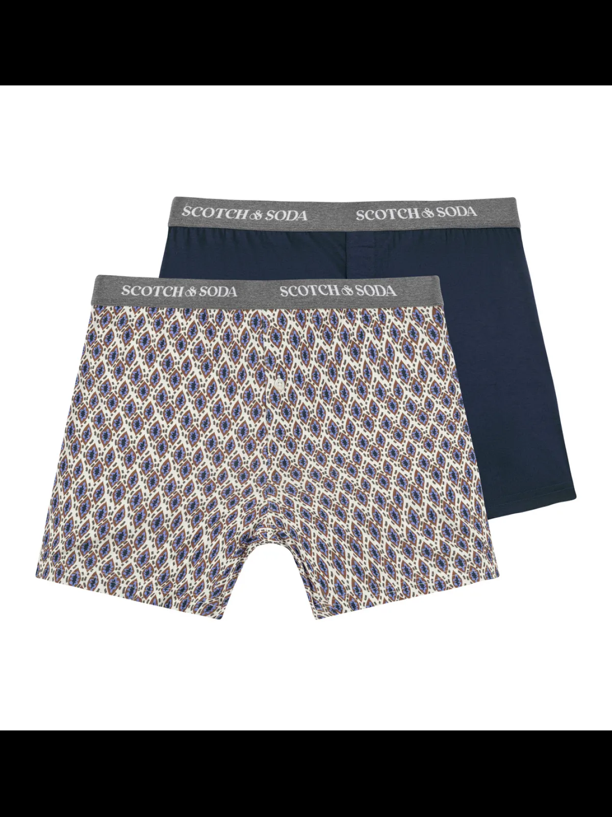Hot 2PK MENS COTTON MODAL KNIT BOXER BRIEF UNDERWEAR Underwear & Socks