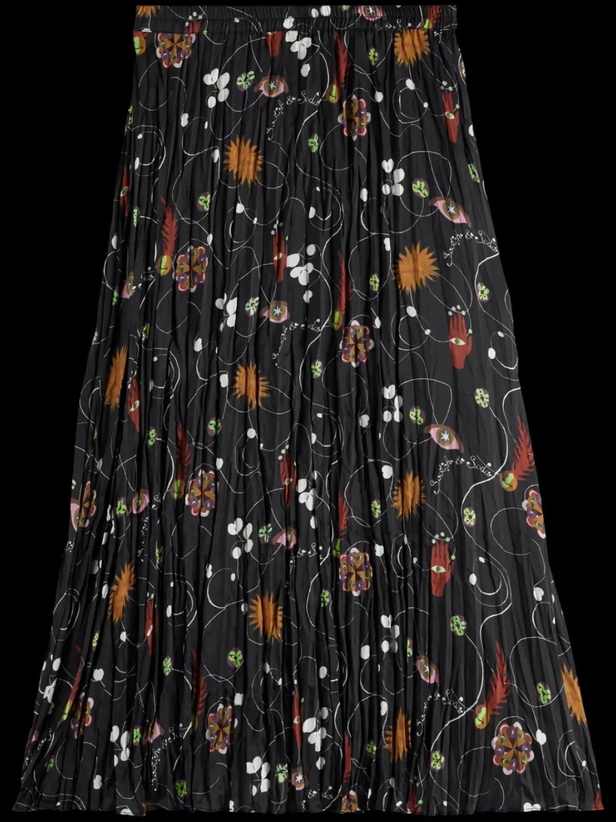 Best PLEATED CRINKLE SKIRT Women Skirts & Shorts