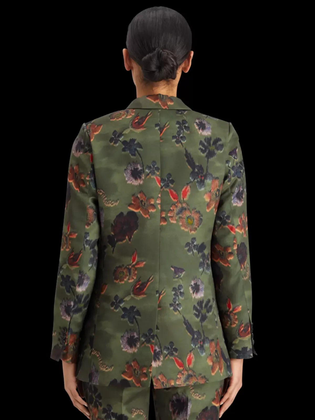 Sale Poetry tapestry double breasted blazer Women Blazers