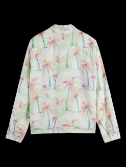 Best Printed tencel-hemp blouson Jackets & Coats