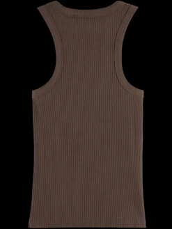 Discount RACER RIB TANK Women Tops & T-shirts
