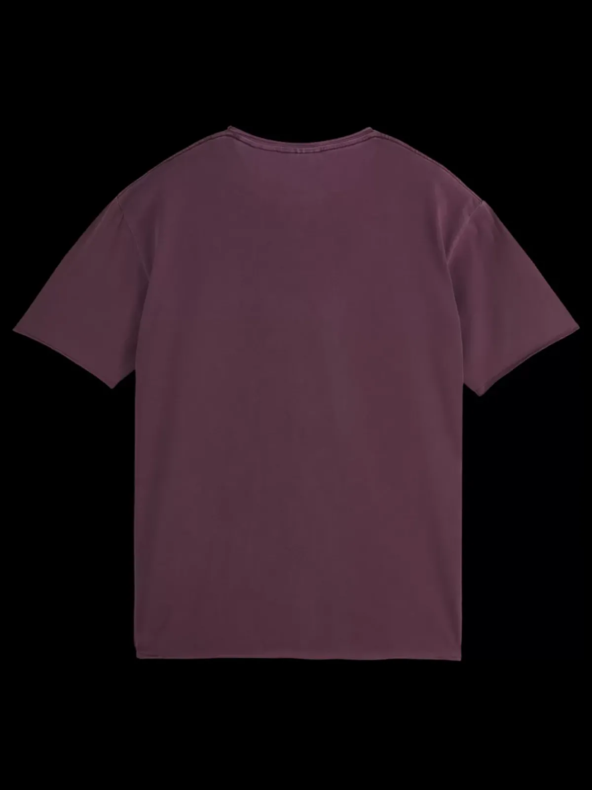Hot RAW EDGE GARMENT DYE T-SHIRT T-shirts & Polo Shirts